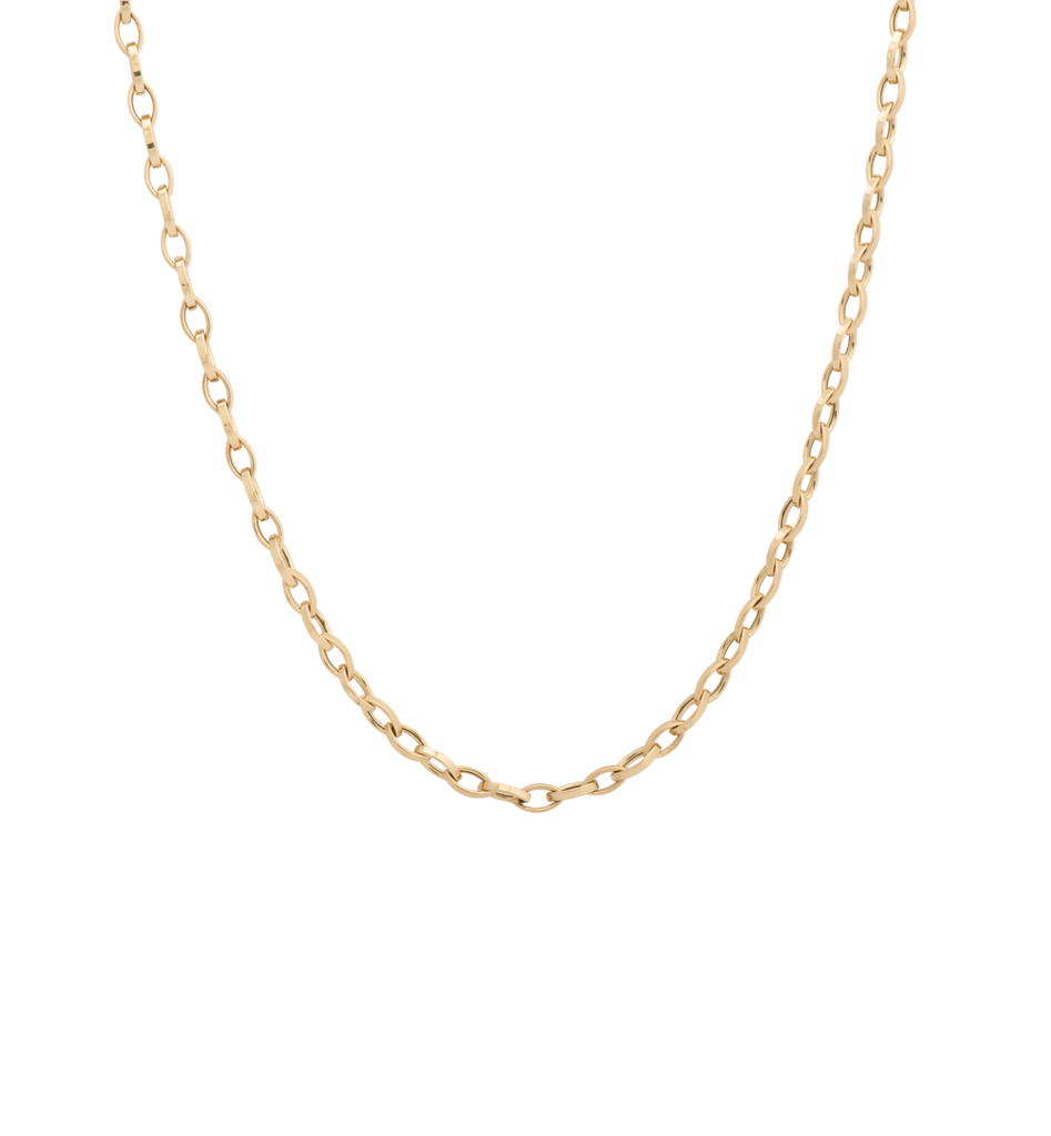 Collier Link Necklace 14K