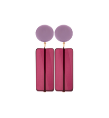 Lorena Taddei Purple Earring Set