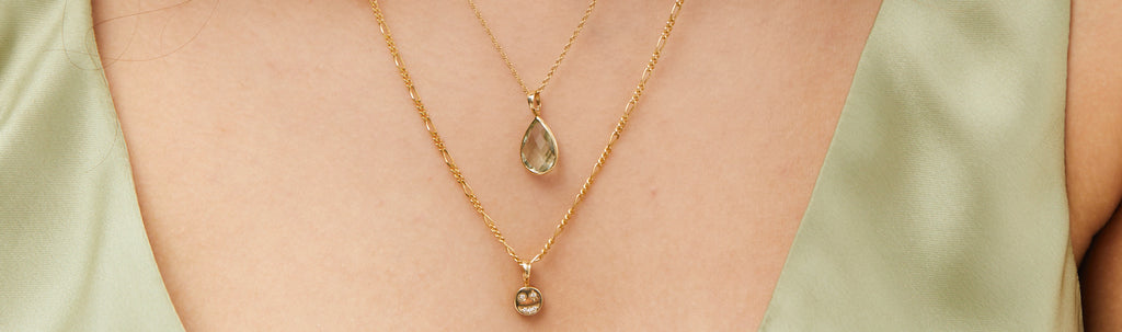 14K Gold Necklace Charms