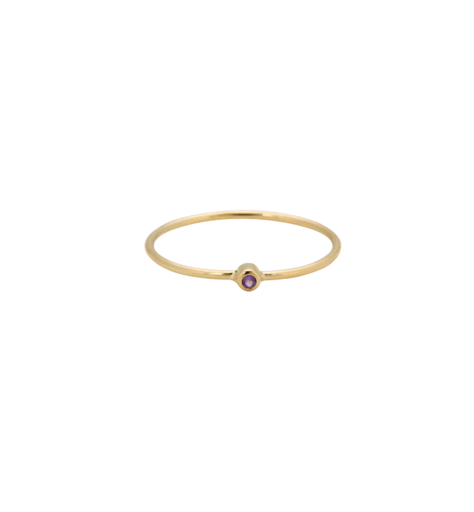 Birthstone Ring 14K
