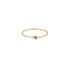 Birthstone Ring 14K