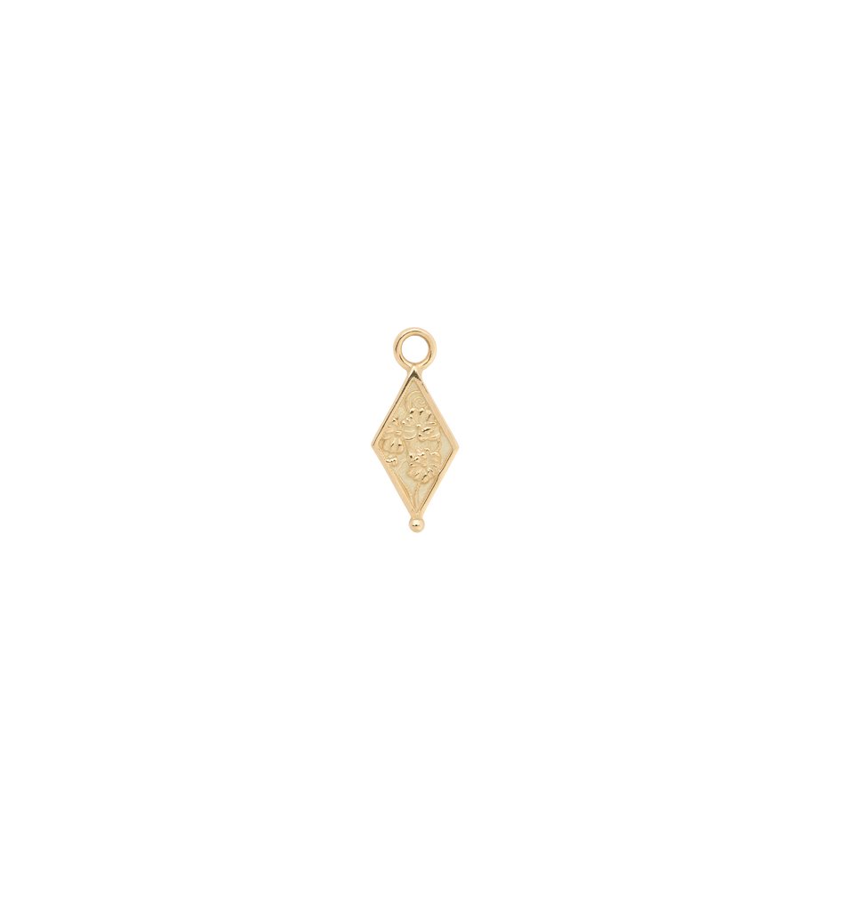 Curiosity Earring Charm 14K