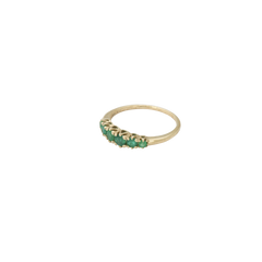 Anna Ring Emerald 14K