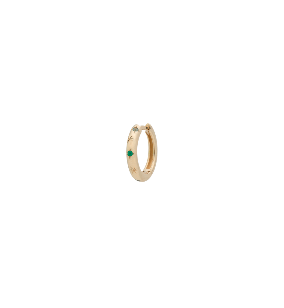 Single Enchanted Ring Earring 14K