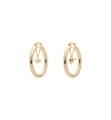 Love Story Hoop Earrings