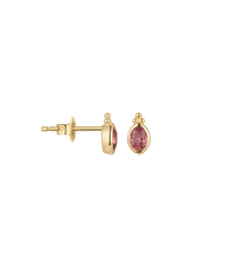 Single Wondrous Dahlia Stud Earring 14K