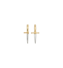 Magical Dagger Piercing Front 14K