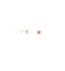Byzantine Piercing Front 14K