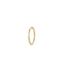Plain Jane Nose Seam Ring Piercing 14K