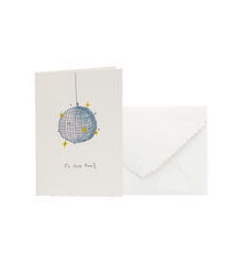 Disco Time Card