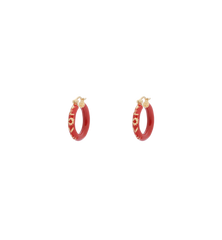 Bonfire Hoop Earrings