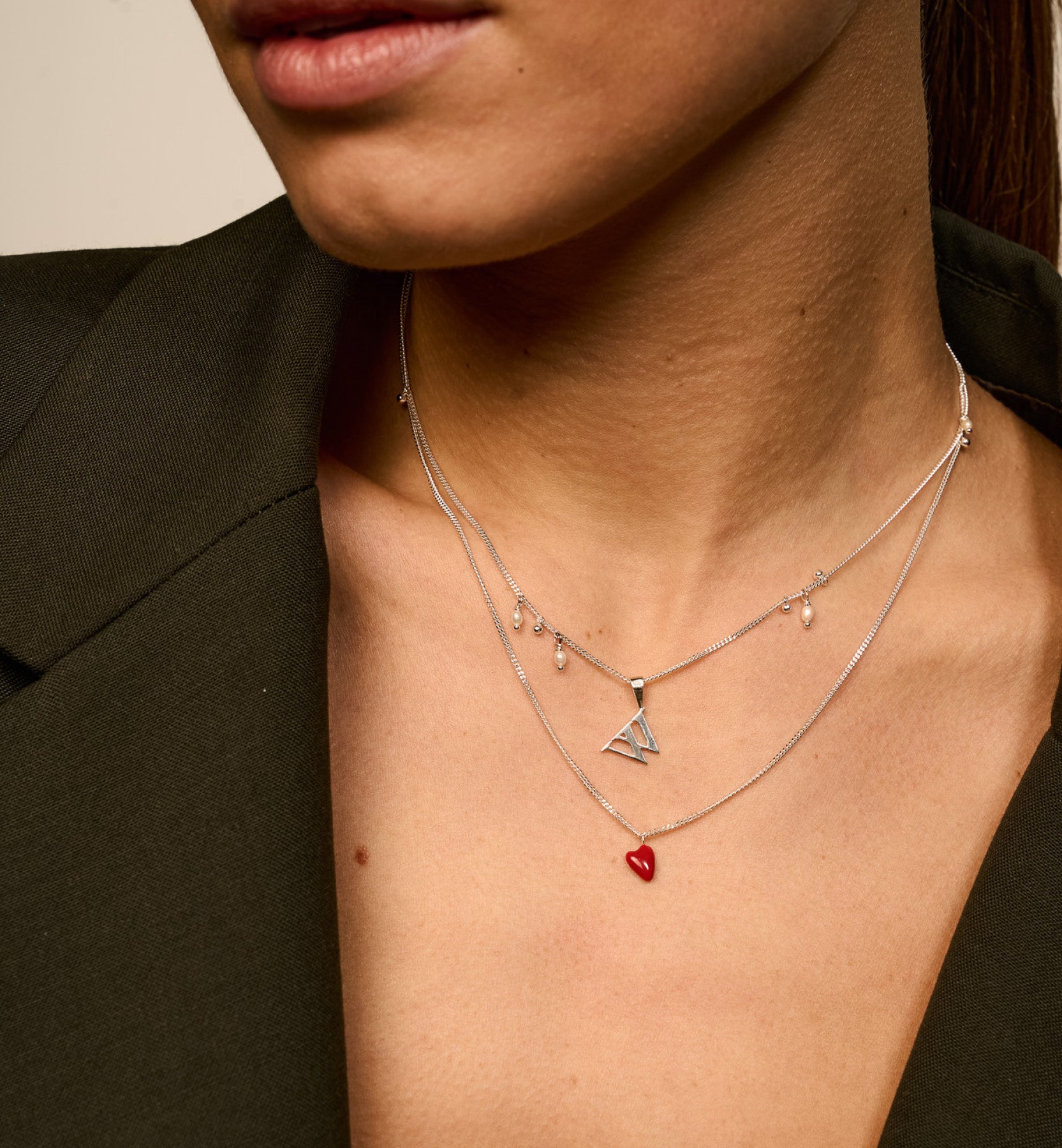 Heart Beat Necklace Jewellery Anna Nina