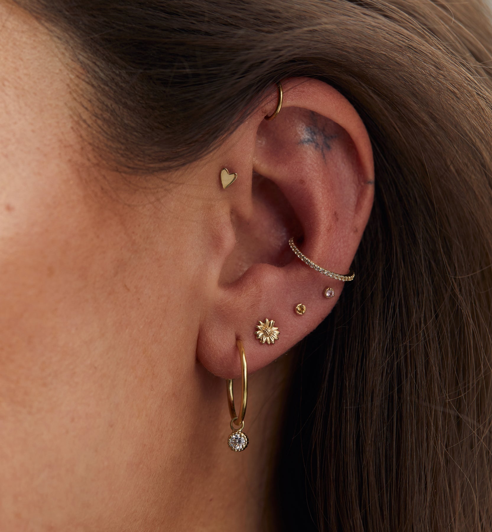 Distant Lover Piercing 14K | Piercings | Jewellery | Anna + Nina