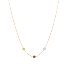Three Times a Charm Necklace 14K