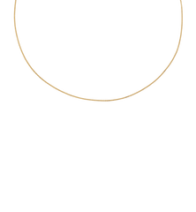 Venetian Plain Necklace 14K