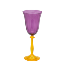 Petunia Wine Glass