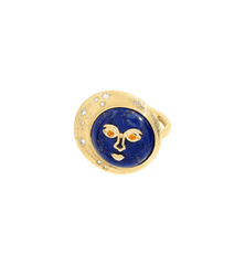 Moon Eclipse Ring 14K