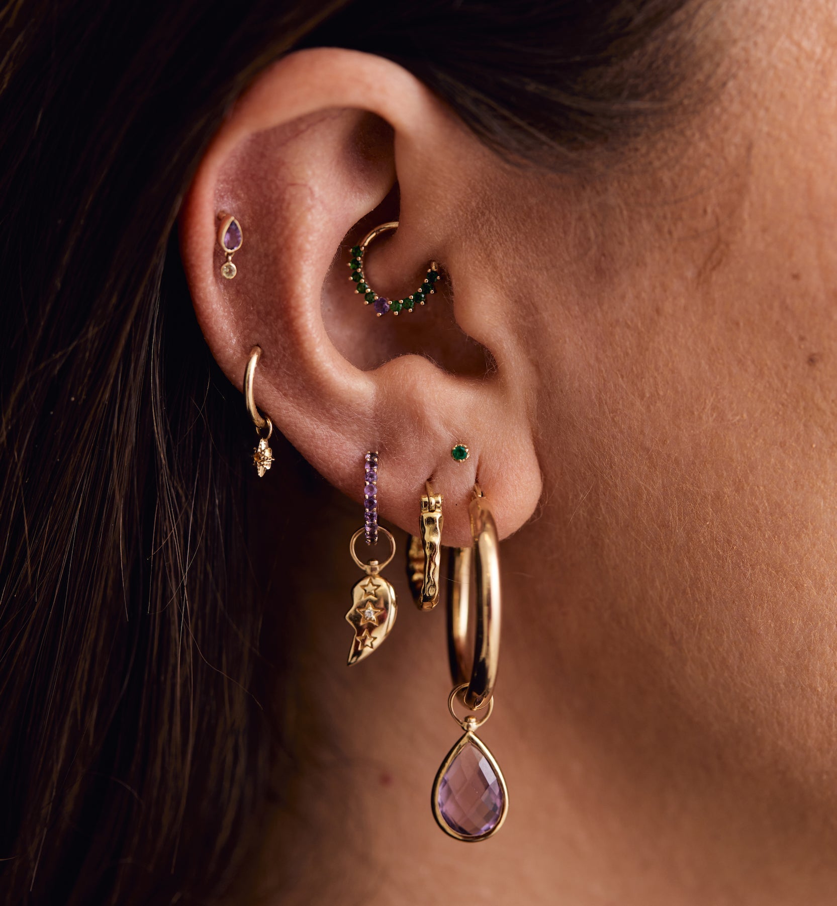 Fairy Daith Piercing 14K Jewellery Piercings Anna Nina