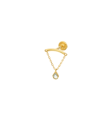 Bisou Helix Piercing Front 14K