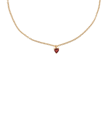 Burning Heart Bracelet 14K