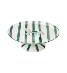 Pegasus Striped Cake Platter
