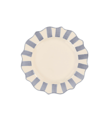 Lilac Scalloped Breakfast Plate