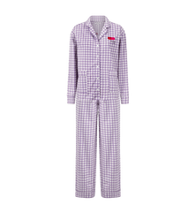Chill Pill Gingham Pyjama