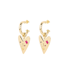 Karma Hoop Earrings
