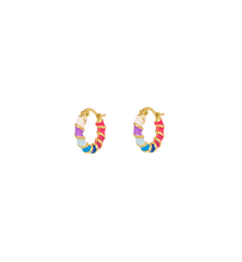 Holographic Hoop Earrings