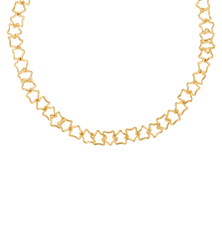Linked Chunky Stars Necklace