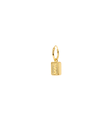 Single You're Golden Ring Earring