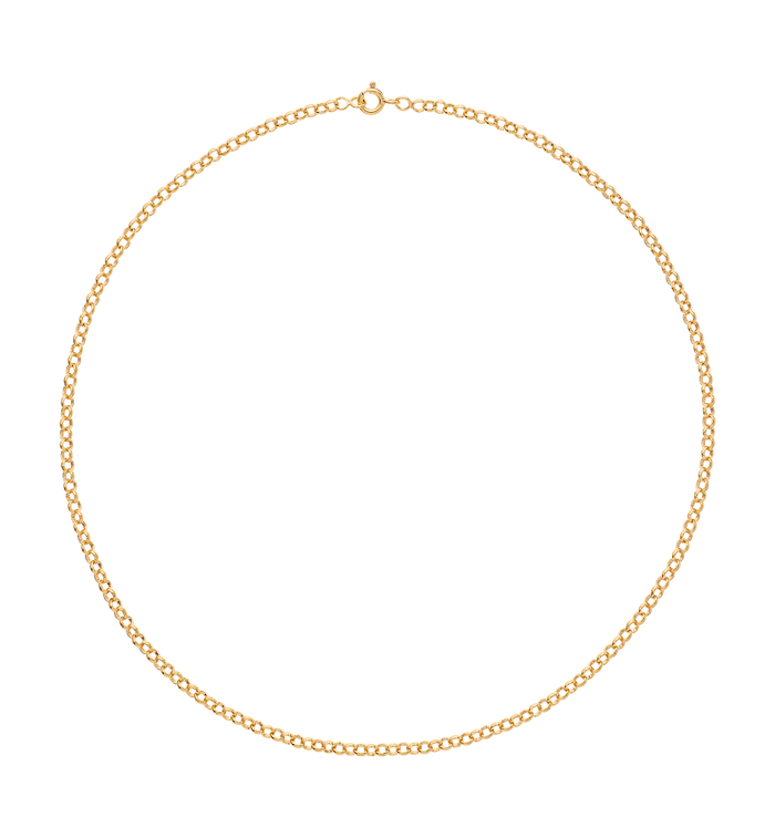 anna nina Jasseron Plain Slim Necklace