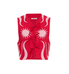 Sunny Crimson Vest