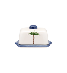Palm Tree Butter Dish