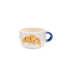 Croissant Cappuccino Mug