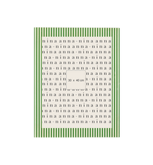 Fern Striped Frame