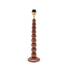 Large Wooden Bubble Lamp Stand
