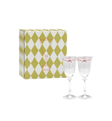 Bistro Optic Wine Glass Set of 2