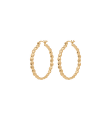 Large Madeleine Hoop Earrings