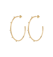 Large Lumière Hoop Earrings