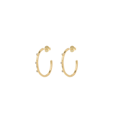 Medium Lumière Hoop Earrings