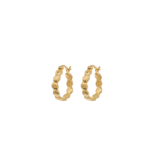Small Madeleine Hoop Earrings