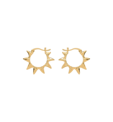 Small Soleil Hoop Earrings