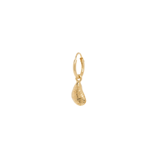 Single Mussel Ring Earring