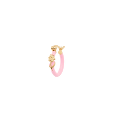 Single Amour Briar Rose Hoop Earring