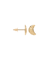 Single Croissant Stud