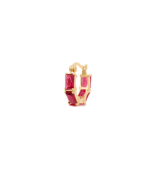 Single Rouge Ring Earring