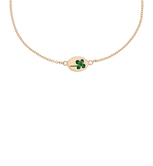 Lucky Clover Bracelet 14K