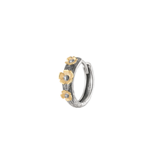 Single Daisyspell Hoop Earring
