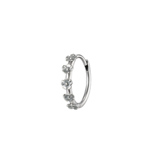 Single Meadow Hoop Earring